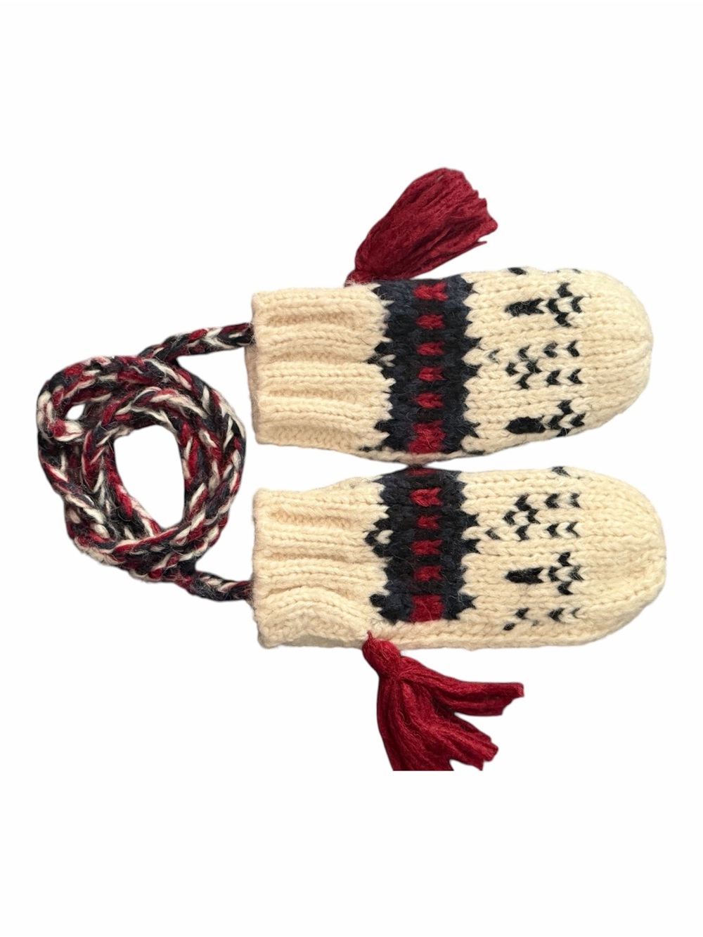 J.CREW Fair Isle Woolen Mittens